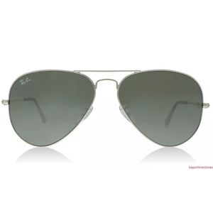 Ray Ban Aviator Black RB3025 W3277 Sunglasses 58mm